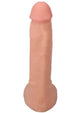 The Realistic Cock with Balls Ultraskyn Squirting Vac-U-Lock Suction Cup Dildo