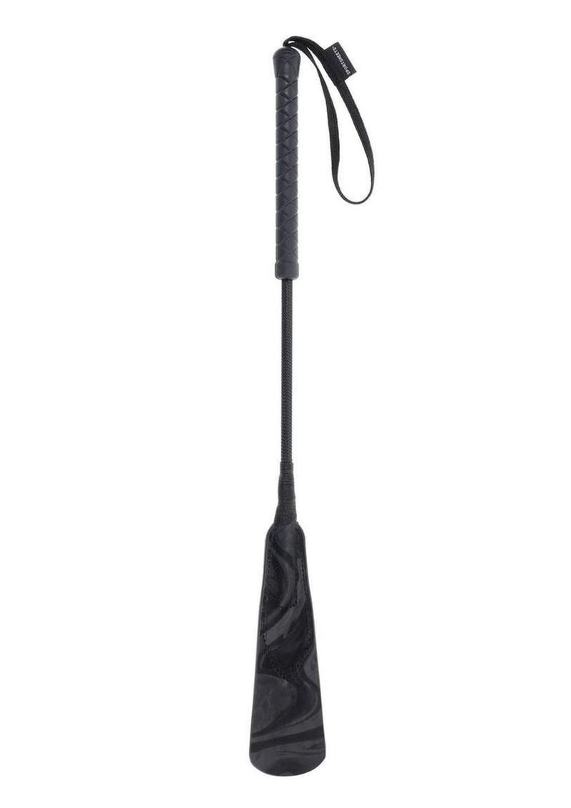 The Velvet Strike Crop Marbled Faux Leather 19.5"