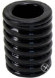Titanmen Ribbed Stretch-To-Fit Cock Cage - Black