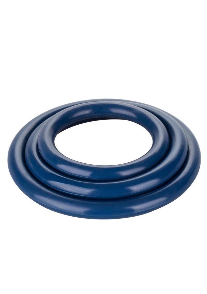 CalExotics Tri Rings Cock Rings 3pc Set