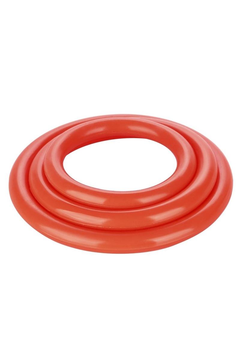 CalExotics Tri Rings Cock Rings 3pc Set
