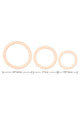 CalExotics Tri Rings Cock Rings 3pc Set