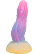 Fantasy Fuckers Dragon's Tongue Glow In The Dark Vac-U-Lock Silicone Dildo