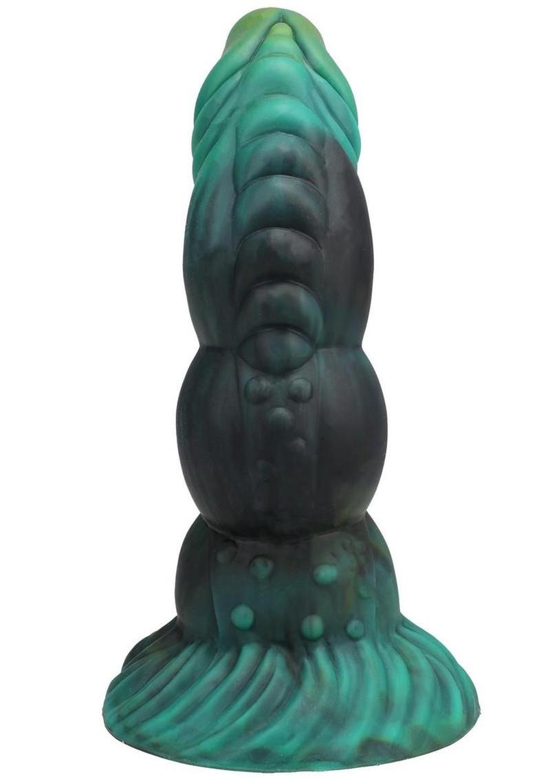 Fantasy Fuckers Green Serpent Vac-U-Lock Silicone Dildo