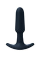 Vedo Bump Mini Rechargeable Silicone Butt Plug - Black
