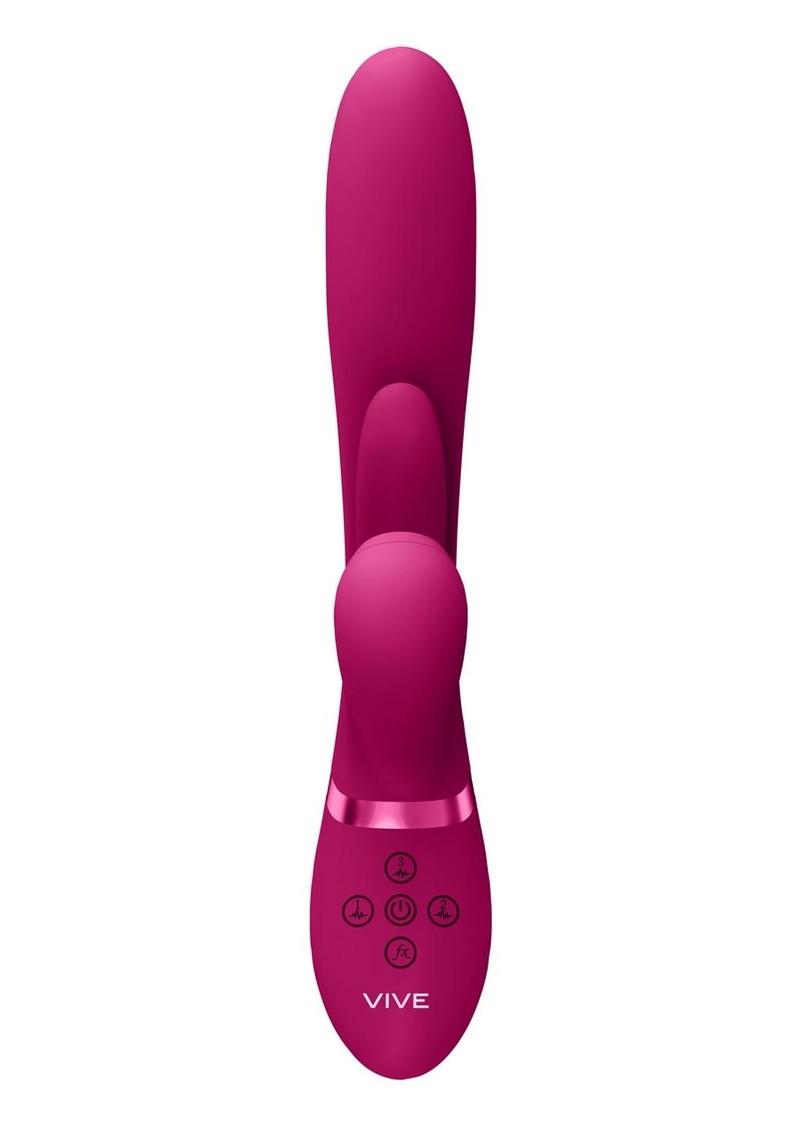 Vive Ena Silicone Thrusting G-Spot  Vibrator