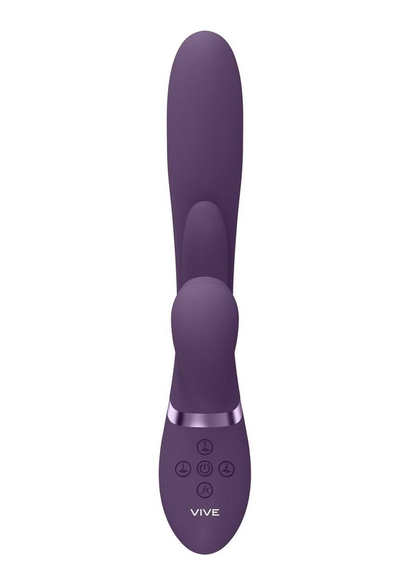 Vive Ena Silicone Thrusting G-Spot  Vibrator