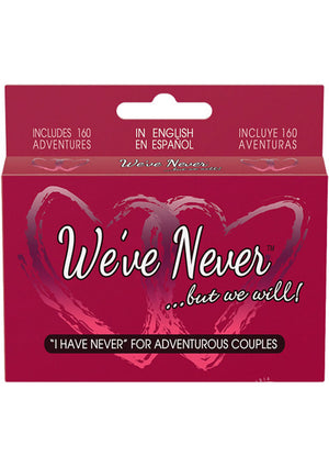 We’ve Never But We Will Couples Adventure Card Game