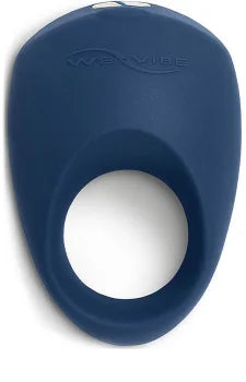 We-Vibe Pivot Silicone Vibrating Cock Ring – midnight blue, front view