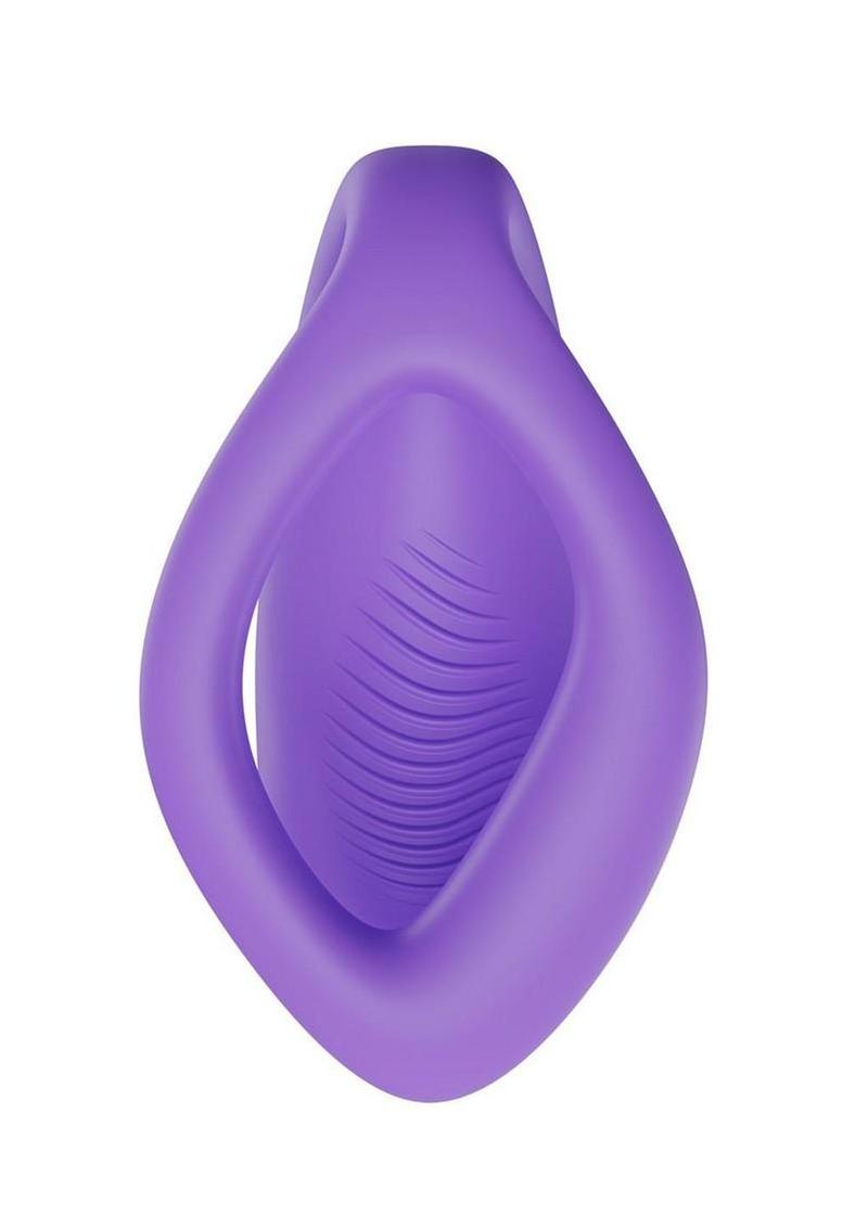 We-Vibe Sync O Rechargeable Silicone Couples Vibrator with Remote Control - Light - Purple