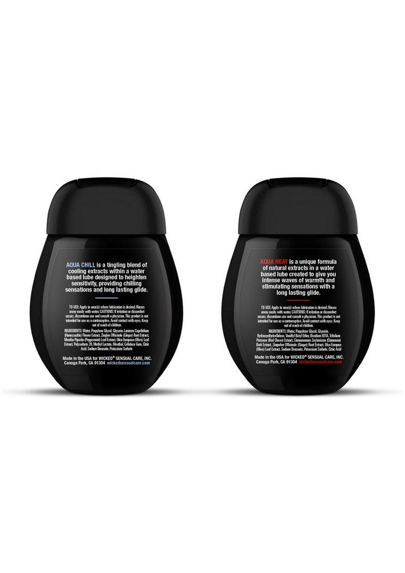 Wicked Sensual Sensations Kit Aqua Chill & Aqua Heat