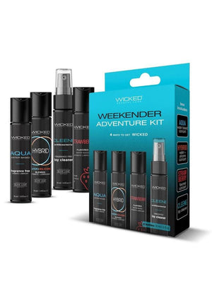 Wicked Weekend Adventure Kit Lubricant Set