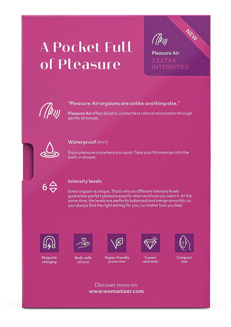 Womanizer Starlet 3 Silicone Clitoral Suction Vibrator