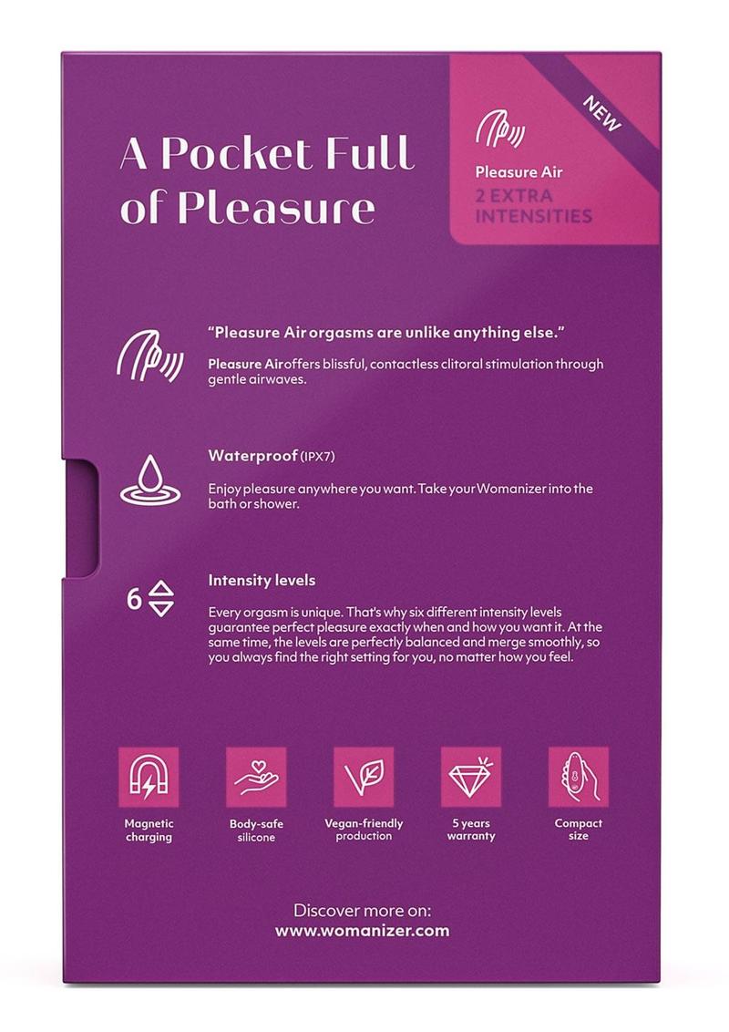 Womanizer Starlet 3 Silicone Clitoral Suction Vibrator