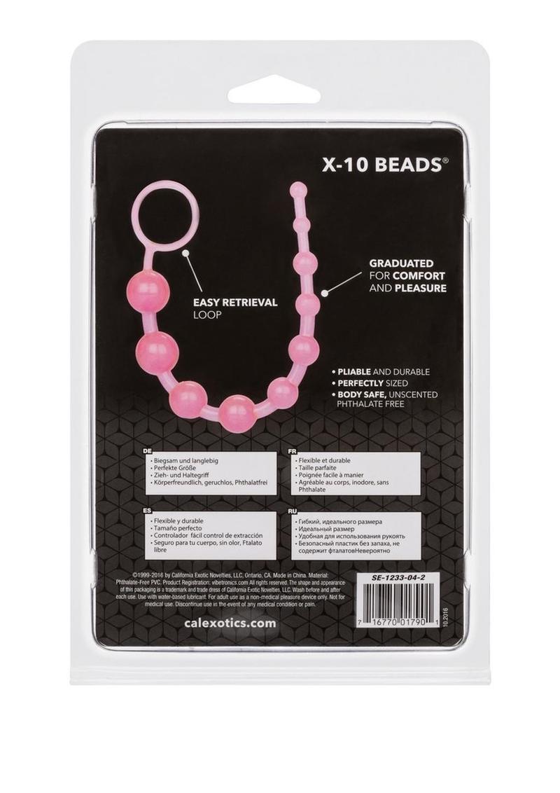 X-10 Anal Beads